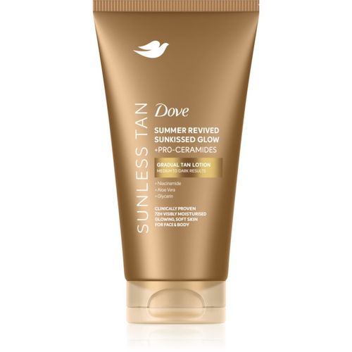 Sunless Tan leche autobronceadora tono Dark 75 ml - Dove - Modalova