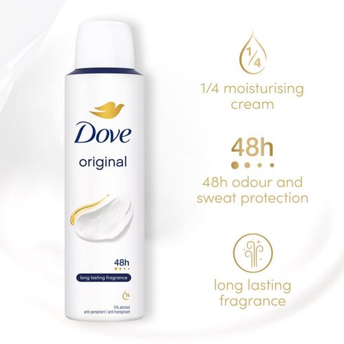 Original antitranspirante spray 200 ml - Dove - Modalova