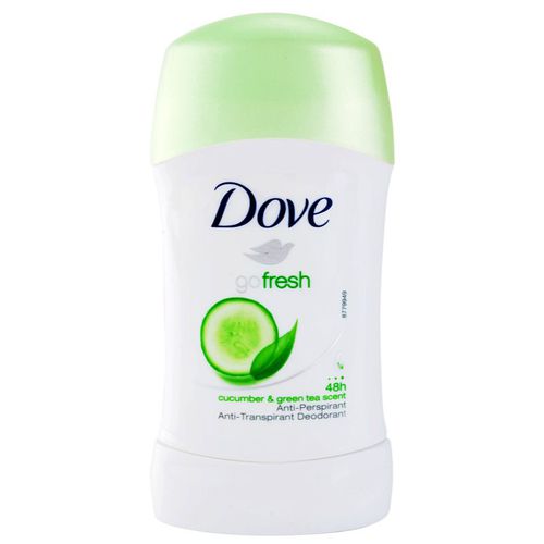 Go Fresh Antiperspirant antitranspirante en barra Cucumber & Green Tea 40 ml - Dove - Modalova