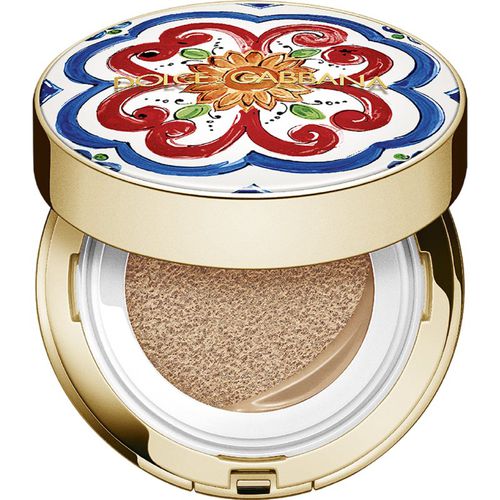 Solar Glow Healthy Glow Cushion Foundation fondotinta cushion lunga tenuta SPF 50 ricarica colore PEARL 110 11,5 ml - Dolce&Gabbana - Modalova