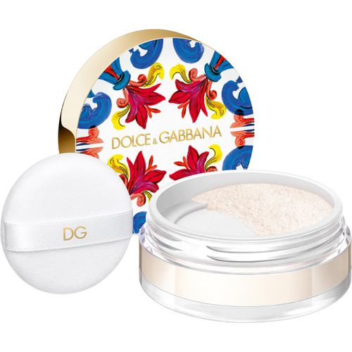 Solar Glow Translucent Loose Setting Powder cipria fissante colore CRYSTAL 1 10 ml - Dolce&Gabbana - Modalova