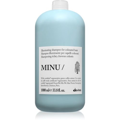 Minu Illuminating shampoo champú iluminador para cabello teñido 1000 ml - Davines - Modalova