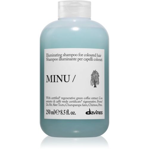 Minu Illuminating shampoo champú iluminador para cabello teñido 250 ml - Davines - Modalova