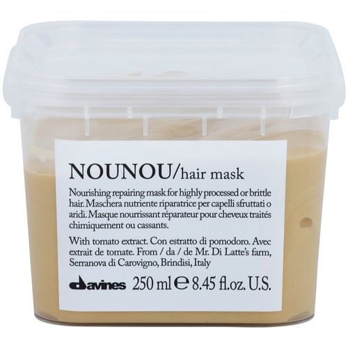 NouNou mascarilla nutritiva para cabello dañado, químicamente tratado 250 ml - Davines - Modalova