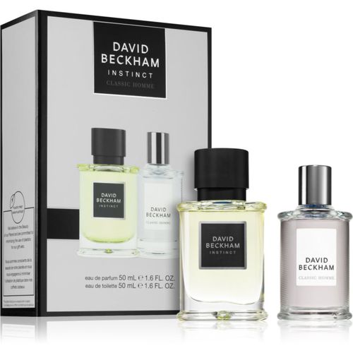 Instinct & Classic set navideño de regalo para hombre - David Beckham - Modalova
