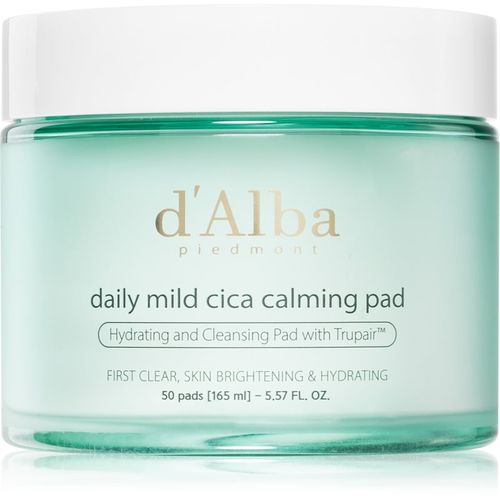 Daily Mild Cica Calming Pad discos calmantes para una hidratación intensa 50 ud - d'Alba - Modalova