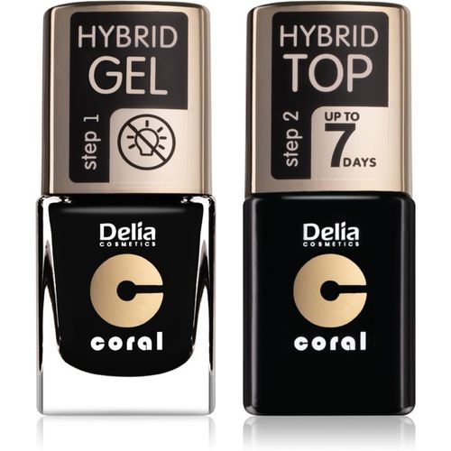 Coral Nail Enamel Hybrid Gel set odstín 26 da donna - Delia Cosmetics - Modalova