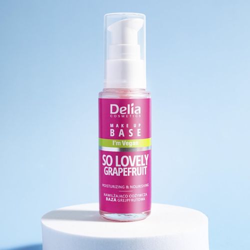 So Lovely Grapefruit prebase de maquillaje 30 ml - Delia Cosmetics - Modalova