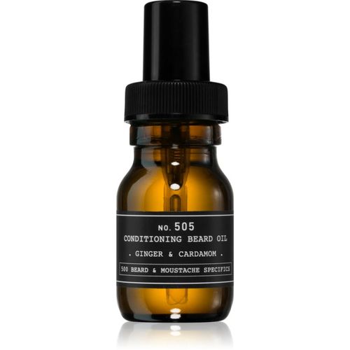 BEARD & MOUSTACHE SPECIFICS NO. 505 CONDITIONING BEARD OIL aceite para barba Ginger & Cardamom 30 ml - Depot - Modalova