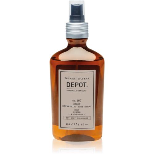 BODY SOLUTIONS NO. 607 SPORT REFRESHING BODY SPRAY spray corporal refrescante para hombre 200 ml - Depot - Modalova