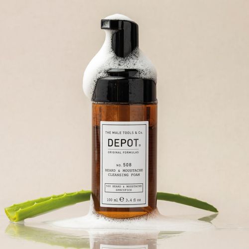 BEARD & MOUSTACHE SPECIFICS NO. 508 BEARD & MOUSTACHE CLEANSING FOAM espuma limpiadora para la barba 100 ml - Depot - Modalova