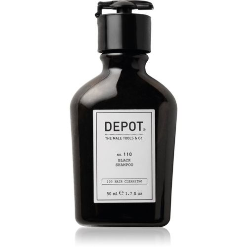 No. 110 Black Shampoo champú para neutralizar los matices cobrizos 50 ml - Depot - Modalova