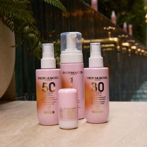Sun protector solar en aceite seco resistente al agua SPF 30 150 ml - Dermacol - Modalova
