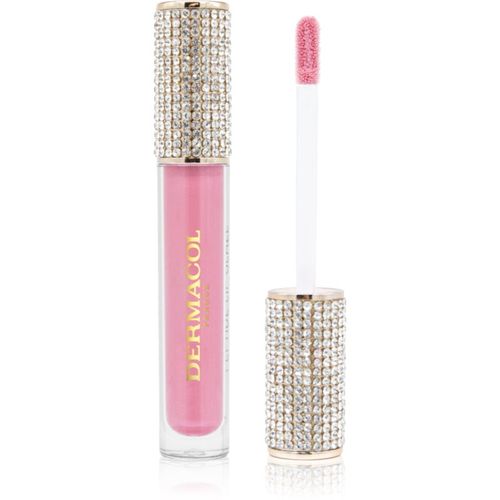 Diamond Edition Peptide Lip Glaze brillo para labios con péptidos tono 04 Rose Amber 2.5 ml - Dermacol - Modalova