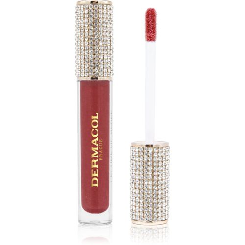 Diamond Edition Peptide Lip Glaze brillo para labios con péptidos tono 05 Hot Affair 2.5 ml - Dermacol - Modalova