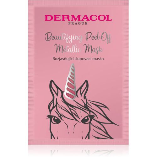 Beautifying Peel-Off Metallic Mask mascarilla peel-off para iluminar la piel 15 ml - Dermacol - Modalova