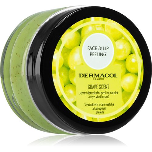 Face & Lip Peeling Grape scrub di pulizia profonda per labbra e guance 50 ml - Dermacol - Modalova