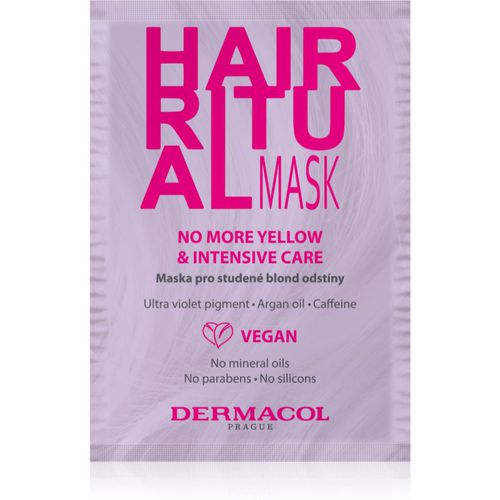 Hair Ritual mascarilla para tonos rubios fríos 15 ml - Dermacol - Modalova