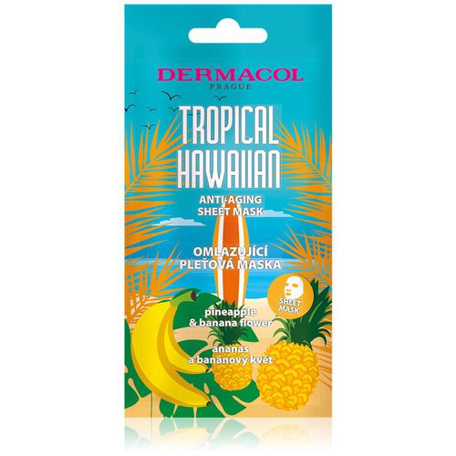 Tropical Hawaiian maschera in tessuto effetto ringiovanente 23 g - Dermacol - Modalova