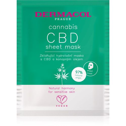 Cannabis mascarilla hoja con efecto hidratante y calmante 1 ud - Dermacol - Modalova