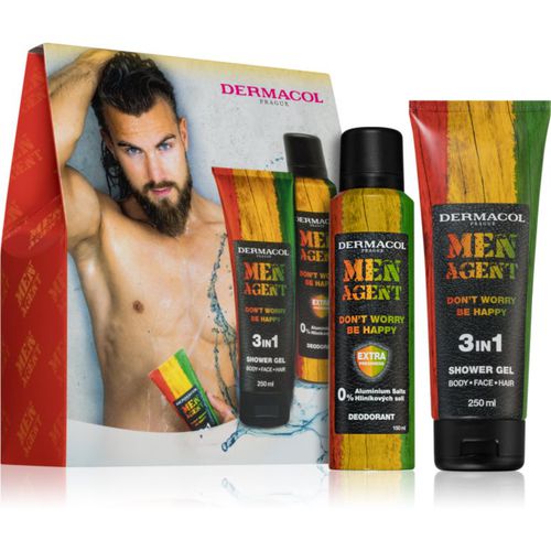 Men Agent Don´t Worry Be Happy lote de regalo (para el cuerpo) para hombre - Dermacol - Modalova