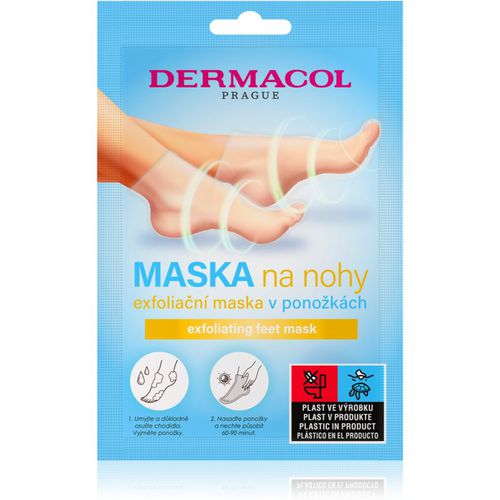 Feet Mask calcetines exfoliantes para suavizar e hidratar la piel de los pies 1 ud - Dermacol - Modalova