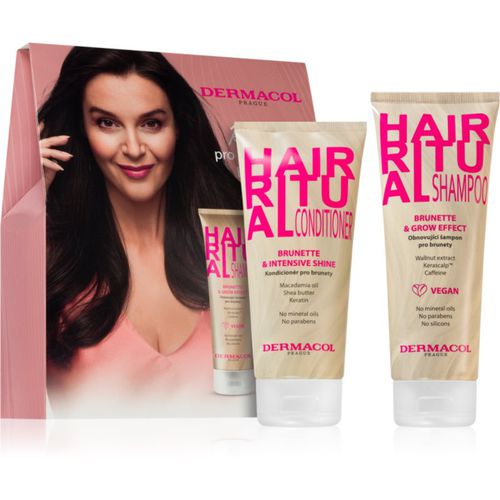 Hair Ritual lote de regalo (para los tonos marrones del cabello) - Dermacol - Modalova