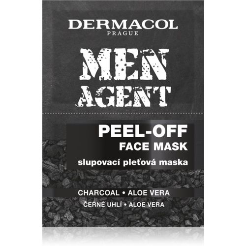 Men Agent mascarilla peel-off con carbón activado para eliminar los puntos negros para hombre 15 ml - Dermacol - Modalova