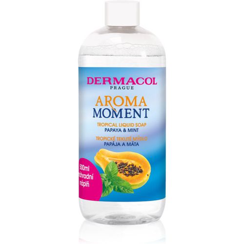 Aroma Moment Papaya & Mint flüssige Seife für die Hände Ersatzfüllung 500 ml - Dermacol - Modalova