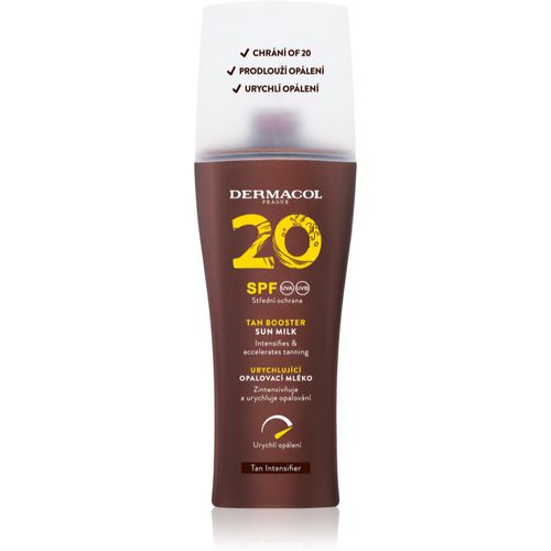 Sun Tan Booster latte protettivo per accelerare l'abbronzatura SPF 20 200 ml - Dermacol - Modalova