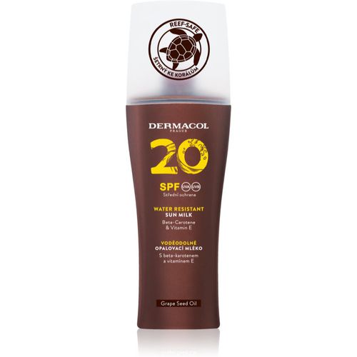 Sun Water Resistant latte abbronzante waterproof in spray SPF 20 200 ml - Dermacol - Modalova