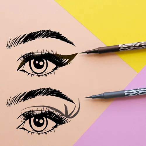 Black Sensation Precise Black delineador de ojos black 1 ml - Dermacol - Modalova