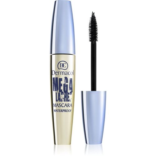 Mega Lashes Waterproof máscara de pestañas resistente al agua para dar volumen tono Black 12.5 ml - Dermacol - Modalova