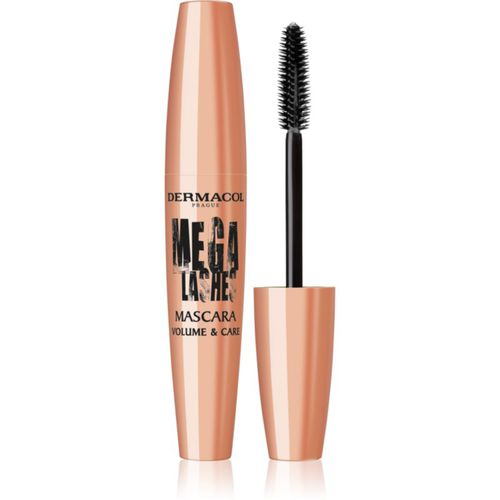 Mega Lashes Volume & Care mascara extra volume nero intenso 11,5 ml - Dermacol - Modalova