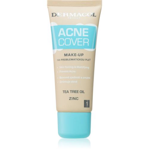 Acne Cover maquillaje calmante con aceite de árbol de té tono No.1 30 ml - Dermacol - Modalova