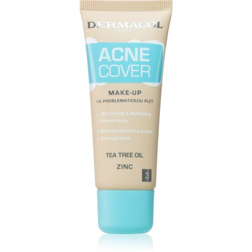 Acne Cover beruhigendes Make up mit Tea Tree Öl Farbton No. 3 30 ml - Dermacol - Modalova