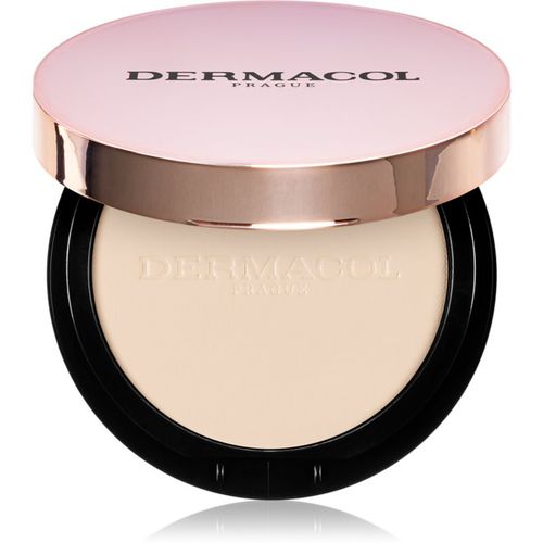 H Control polvos compactos y base de maquillaje 2 en 1 tono 01 9 g - Dermacol - Modalova