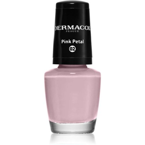 Mini esmalte de uñas tono 02 Pink Petal 5 ml - Dermacol - Modalova