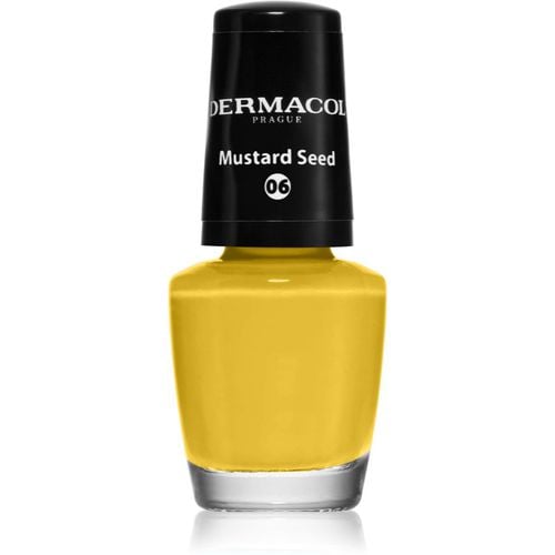 Mini esmalte de uñas tono 06 Mustard Seed 5 ml - Dermacol - Modalova