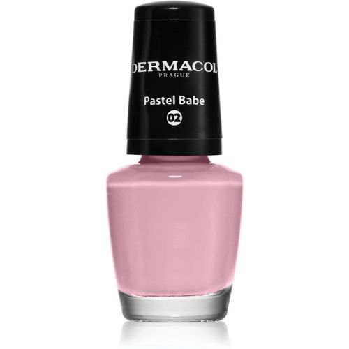 Mini esmalte de uñas tono 02 Pastel Babe 5 ml - Dermacol - Modalova