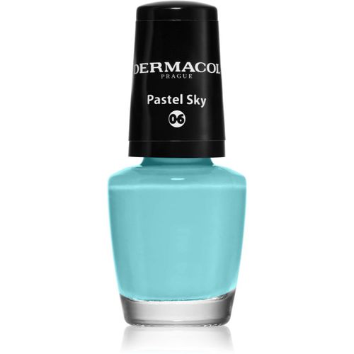 Mini esmalte de uñas tono 06 Pastel Sky 5 ml - Dermacol - Modalova