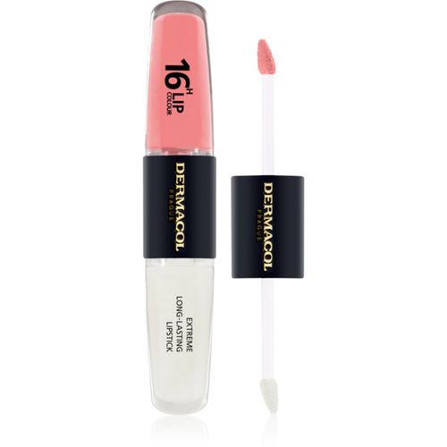 H Lip Colour langlebiger, glänzender Lippenstift Farbton 1 2x4 ml - Dermacol - Modalova