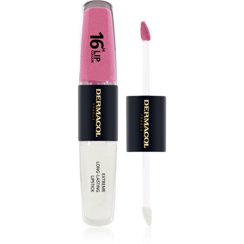 H Lip Colour langlebiger, glänzender Lippenstift Farbton 11 Soft Heart 2x4 ml - Dermacol - Modalova