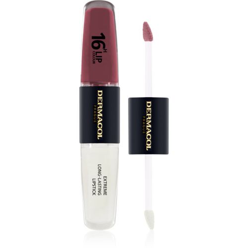 H Lip Colour rossetto e lucidalabbra lunga tenuta colore 12 Trouble Free 2x4 ml - Dermacol - Modalova