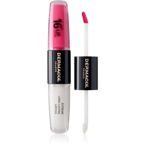 H Lip Colour langlebiger, glänzender Lippenstift Farbton 18 Cotton Candy 2x4 ml - Dermacol - Modalova