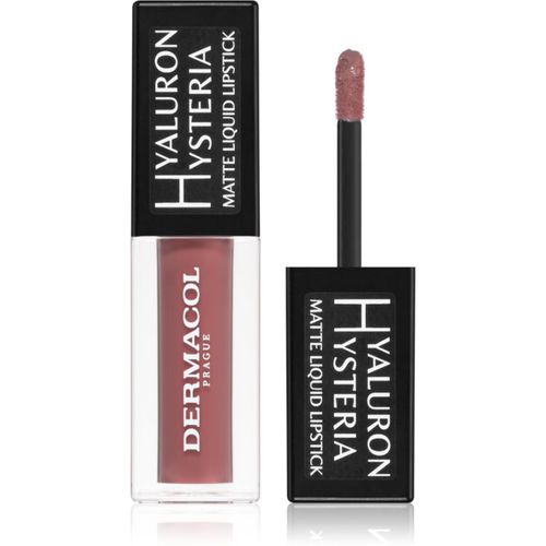 Hyaluron Hysteria barra labial líquida mate tono 06 4,5 ml - Dermacol - Modalova