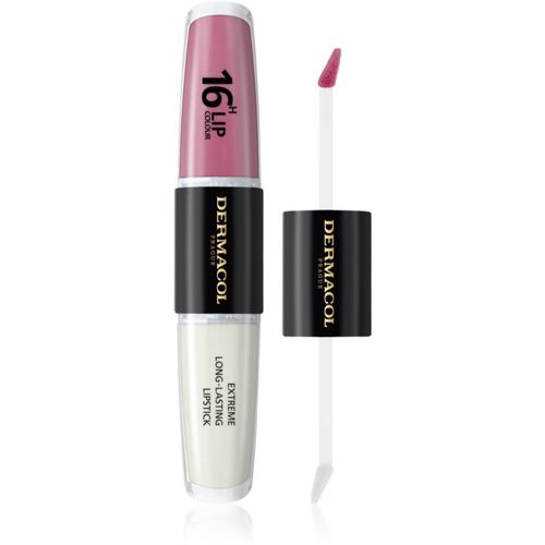 H Lip Colour langlebiger, glänzender Lippenstift Farbton 37 2x4 ml - Dermacol - Modalova