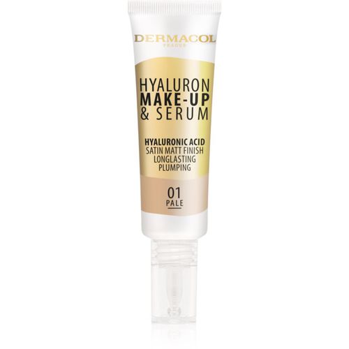 Hyaluron base de maquillaje ligera con ácido hialurónico tono 01 Pale 25 g - Dermacol - Modalova