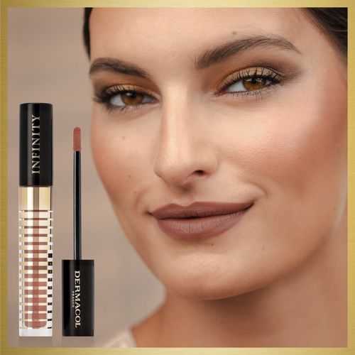 Infinity Lip Ink labial color intenso acabado mate tono 03 3.4 ml - Dermacol - Modalova