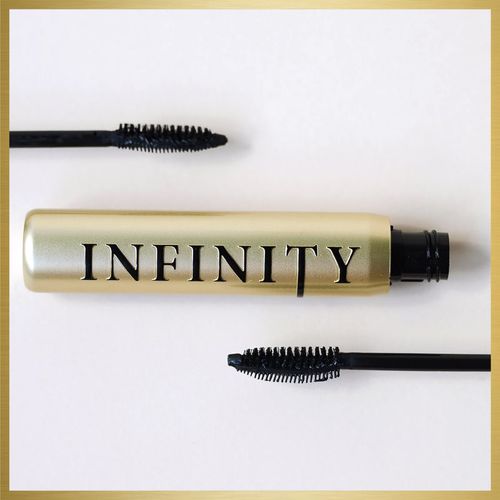 Infinity máscara de pestañas alargadora para volumen de larga duración tono Hyperblack 6 ml - Dermacol - Modalova